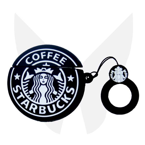 Apple Airpods Kılıfı Siyah Starbucks