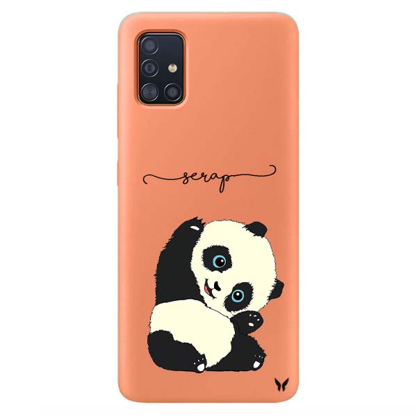 Bebek Panda Lansman Kılıf Turuncu